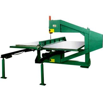 Three wheel epe foam vertical cutting machine