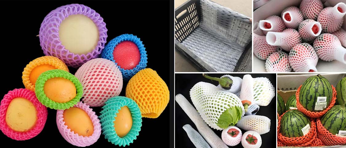 Fruit foam net,EPE foam net Fruit foam net,EPE foam net