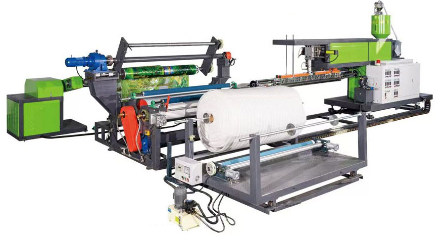 Baby Blanket Extrusion Laminating Machine Baby Blanket Extrusion Laminating Machine