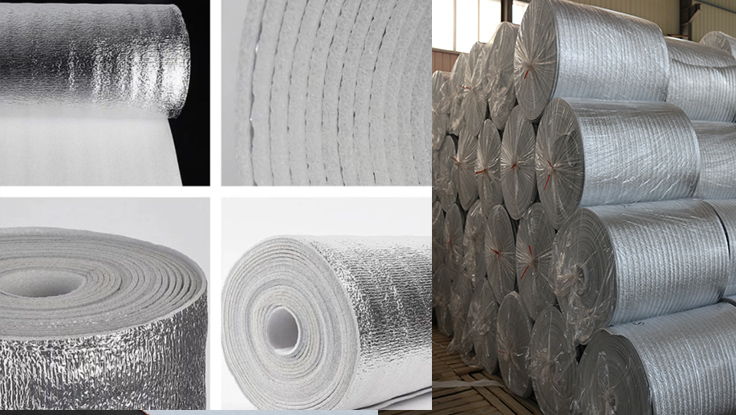 EPE foam sheet composite aluminum film EPE foam sheet composite aluminum film