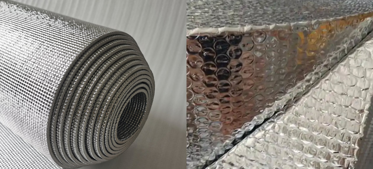 EPE Foam Insulation vs. Air Bubble(Bubble Wrap) Insulation EPE Foam Insulation vs. Air Bubble(Bubble Wrap) Insulation